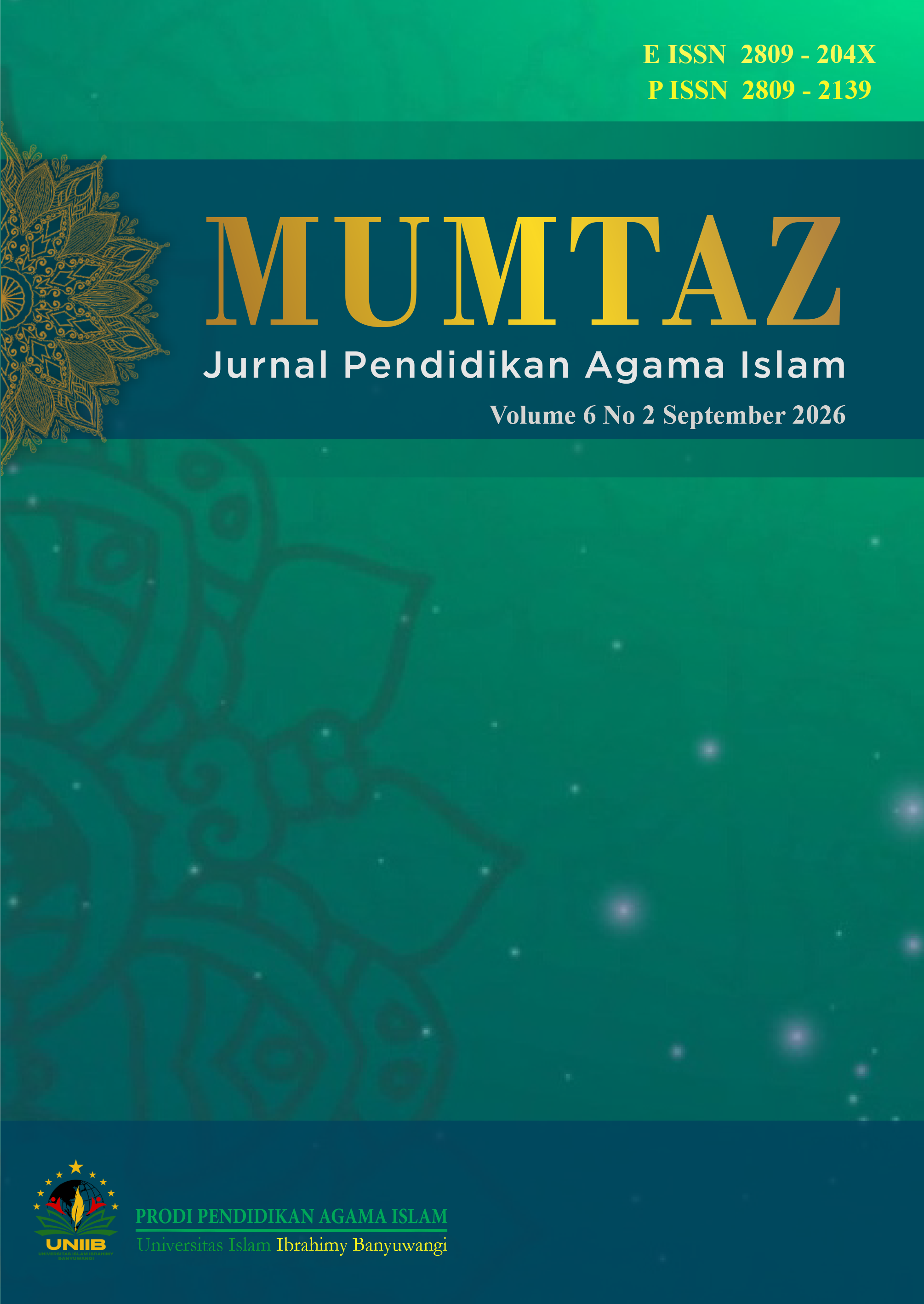 					View Vol. 6 No. 2 (2026): September 2026
				